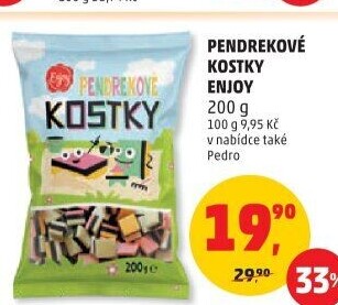 Pendrekové kostky Enjoy