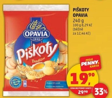 Piškoty Opavia