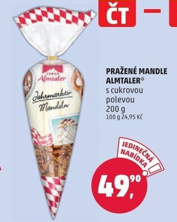 Pražené mandle Almtaler