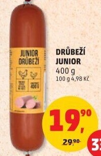 Salám drůbeží Junior