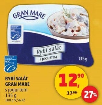 Salát rybí s jogurtem Gran Mare