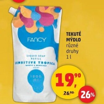 Tekuté mýdlo Fancy - náplň