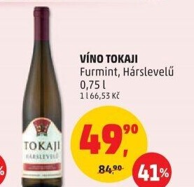 Víno Furmint Tokaji