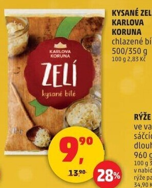 Zelí bílé kysané Karlova Koruna