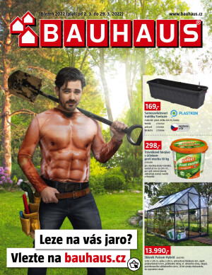 akční leták BAUHAUS 2.3.2022-29.3.2022