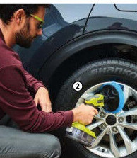 Aku rotační kartáč R18CPS Ryobi