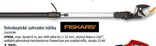 Fiskars Teleskopické zahradnické nůžky UPX86