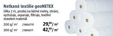 Geotextilie geoNETEX