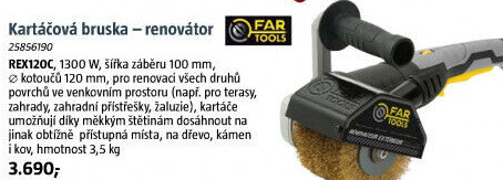 Kartáčová bruska REX120C Far Tools