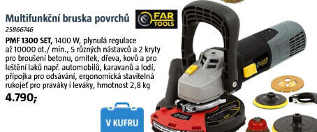 Multifunkční bruska Far Tools