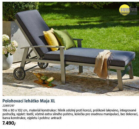 Zahradní lehátko Maja Sunfun