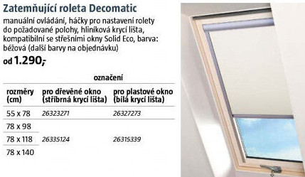 Zatemňovací roleta
