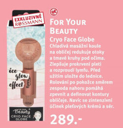 Chladivá masážní koule na obličejCryo Face Globe For Your Beauty