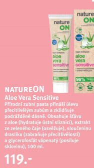 Pasta na zuby Aloe Vera Sensitive NatureOn