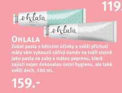 Pasta na zuby bělicí Ohlala