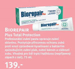 Pasta na zuby Total Protection Biorepair Plus