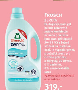 Prací gel Zero Frosch