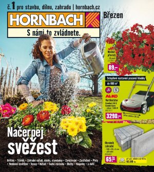 akční leták Hornbach 2.3.2022-29.3.2022