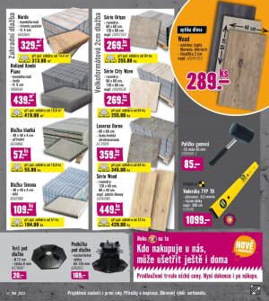 akční leták Hornbach 2.3.2022-29.3.2022