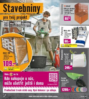 akční leták Hornbach 2.3.2022-29.3.2022