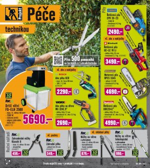 akční leták Hornbach 2.3.2022-29.3.2022