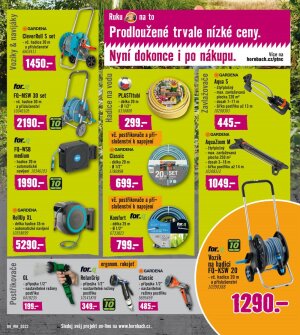 akční leták Hornbach 2.3.2022-29.3.2022