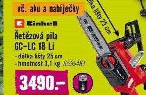 Aku řetězová pila Einhell GC-LC18 Li