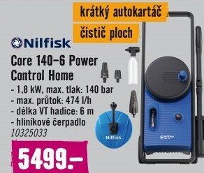 Čistič vysokotlaký Core 140-6 PowerControl Nilfisk