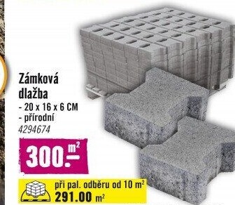 Dlažba zámková