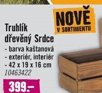 Dřevěný truhlík