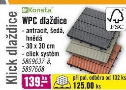 Klick dlaždice Konsta WPC