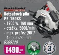 Kotoučová pila Pattfield PE-160KS PSC160G2