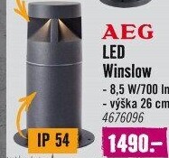 LED venkovní sloupkové osvětlení Winslow AEG