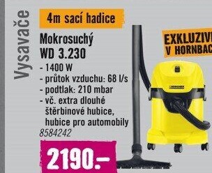 Mokrosuchý vysavač Kärcher WD 3