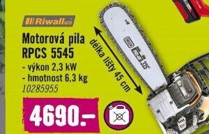Motorová pila Riwall RPCS 5545