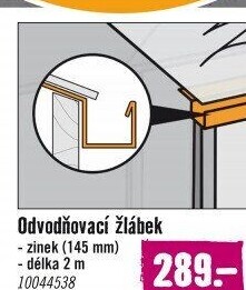 Odvodňovací žlábek Precit