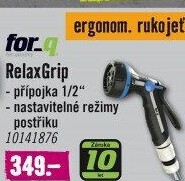 Postřikovací pistole RelaxGrip for_q