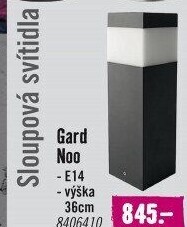 Venkovní sloupkové osvětlení