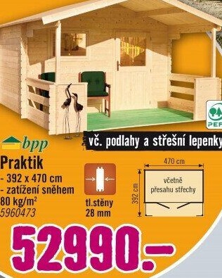 Zahradní domek Praktik