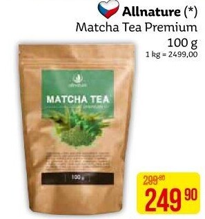 Čaj Matcha Tea Premium Allnature