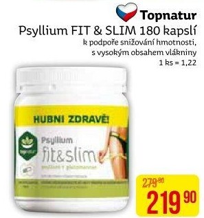 Doplněk stravy psyllium Fit&amp