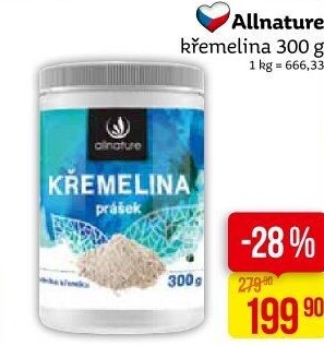 Křemelina prášek Allnature