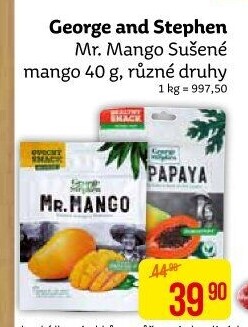 Mango sušené George Stephen