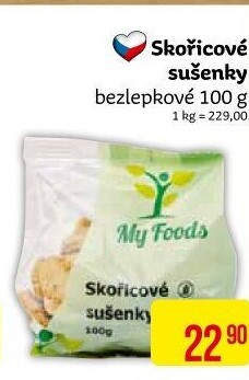 Sušenky bez lepku My Foods