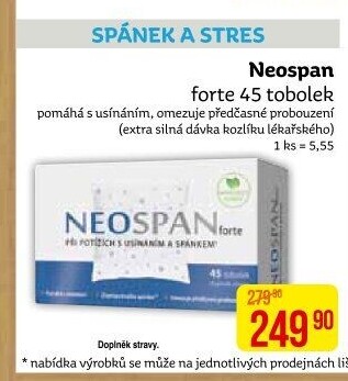 Tobolky Neospan forte