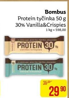 Tyčinka Bombus Protein 30%