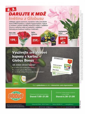 akční leták Globus 3.3.2022-9.3.2022