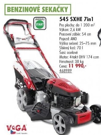 Benzínová sekačka VeGA 545SXHE