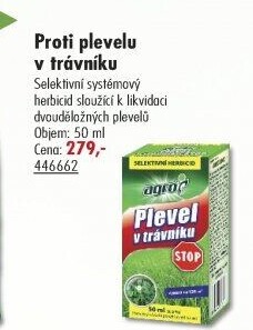 Herbicid Plevel v trávníku Agro