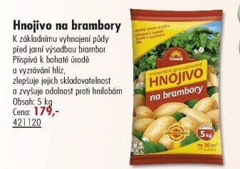 Hnojivo na brambory Forestina